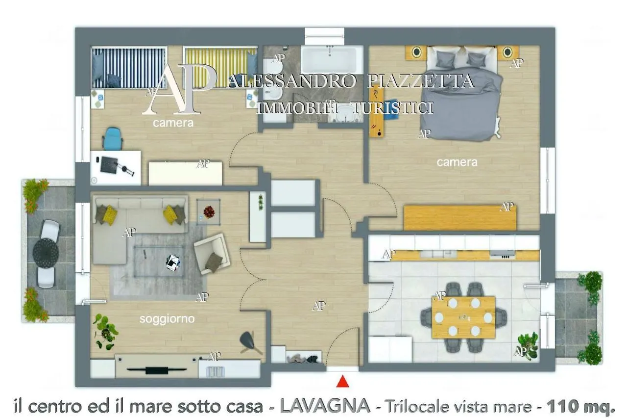 Il Centro Ed Il Mare Sotto Casa Apartment Lavagna Italy
